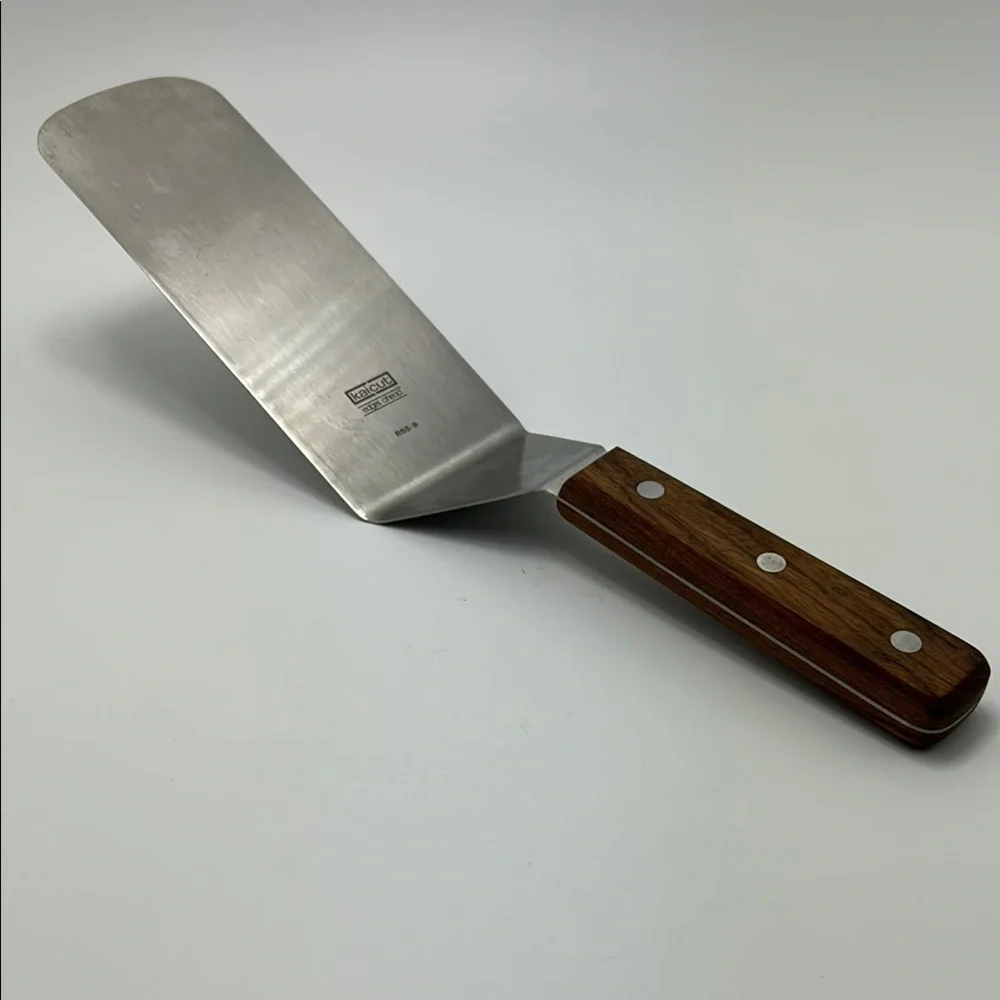 Vintage Kaicut Edges Ahead Turner Spatula Wood Handle‎ Made In Japan R55-8